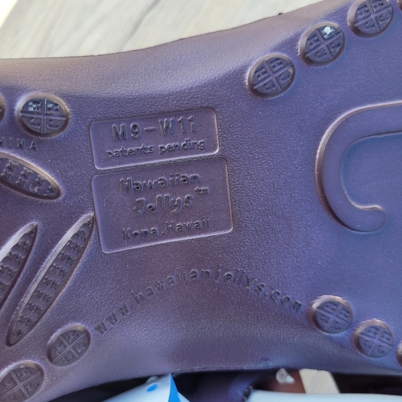 Men's Hawaiian Jellys Slide Thong Flat Sandals Sz 8 - Picture 12 of 14